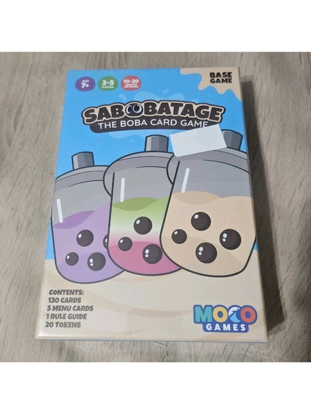 New Sabobatage The Boba Card Game Friendly Party Game Adults Teens & Kids